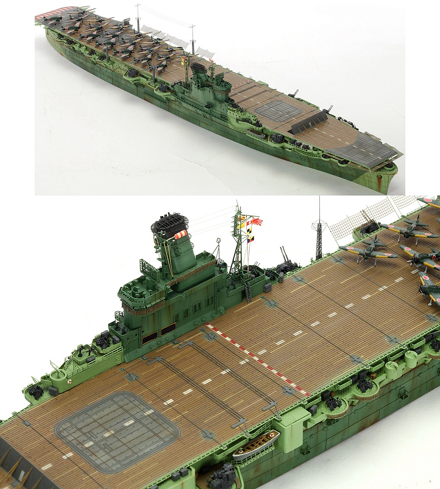 junyo 隼鹰 1944(built from fs710009sp fivestarmodel_五星模型